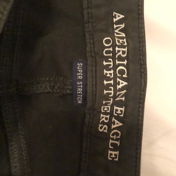 American eagle army green skinny jeans - Picture 2 of 3